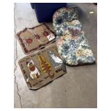 Bench pad and carpets