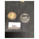 Vintage round paper weights