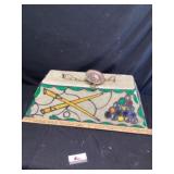 Pool table light approximately 16 x 31 by nine
