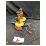 Whirly tinker pull toy