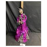 Umbrella Halloween witch decor approximately 24