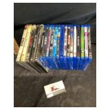 Blu-ray and DVD movies