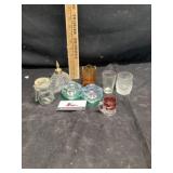 Salts and shot glasses