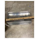 Plastic tray lids