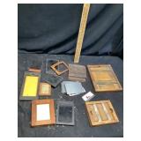 Vintage wood photography equipment