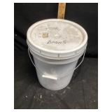 Vacuum sealed 5 gallons of pinto beans