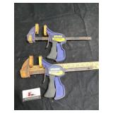 Irwin quick grip clamps