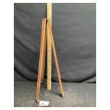Wooden camera tripod