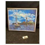 Sailboat picture 22 x 18 tall