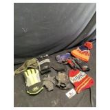 Gloves and stocking cap