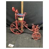 tricycle flower pot stand