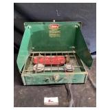 Coleman campfire stove approximately 18 x 12 x 6