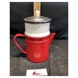 Enamel coffee pot