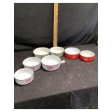 Enamel bowls