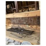 Wire shelving needs assembled