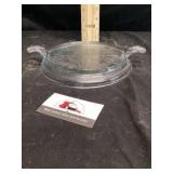 Fire king cake plate