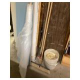 Roll of plastic unknown length
