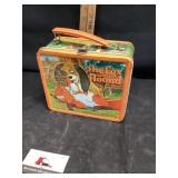 The fox of the hound metal lunchbox