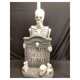 Halloween decor tombstone