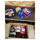 Box of tins