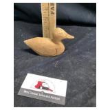 Wooden duck decor