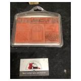 Rubber stamp set