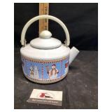 Snowman tea kettle