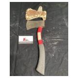 Hatchet with sheath