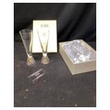 Oleg Cassini, crystal glitter, champagne, gold
