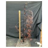 Lighted Halloween tree approximately 48 inches
