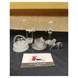 Blown Glass Ornaments.