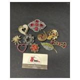Pins and Brooches