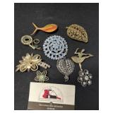 Pins and brooches