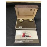 Swank Pheasant Cuff links