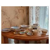 Advertisers and misc tea cups