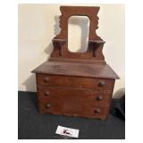 Vintage childrenï¿½s play wooden dresser