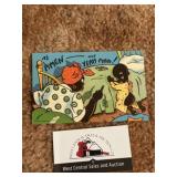 Black Americana post card