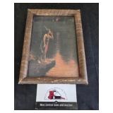 Vintage Framed Nokomis - Daughter of the Moon