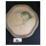 Vintage Annie Benson Miller Precious Asleep Print