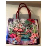 Purse with Flamingos