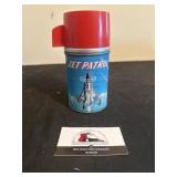 Jet patrol thermos