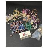 Beads a scrap costume jewelry