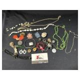Vintage costume jewelry