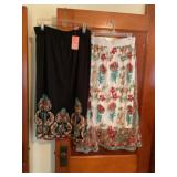 2x needle work skirts