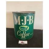 MJB coffee can 12 in tall