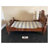 Vintage doll bed