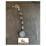 Native American beaded necklace