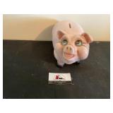 Plaster piggy bank