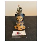 Bear/ honey pot oil lamp
