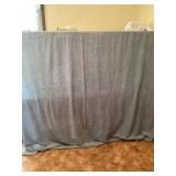 Chenille Blue Bedspread
